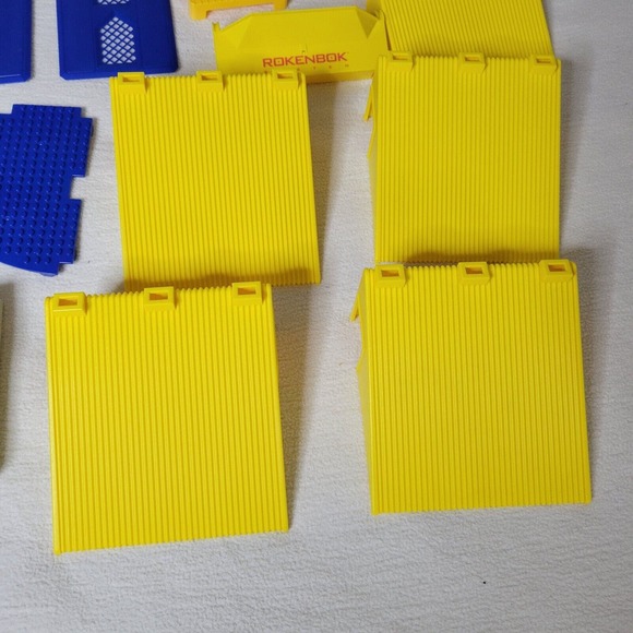 Vtg Rokenbok Parts Components Building Block Panels Toys RC Factory Deck Playset - Picture 11 of 16